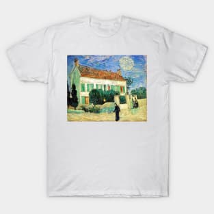 Vincent van Gogh White House at Night T-Shirt